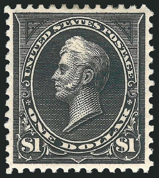 Price of US Stamps Scott Catalogue 276: US$1.00 1895 Perry. Robert Siegel Auction Galleries, Mar 2014, Sale 1067, Lot 1277