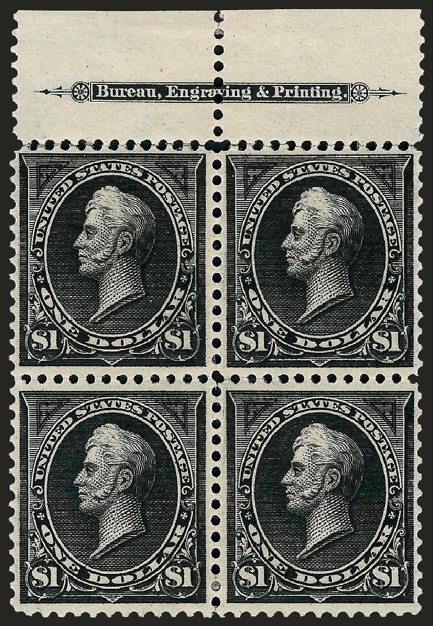 Price of US Stamp Scott Catalog # 276: 1895 US$1.00 Perry. Robert Siegel Auction Galleries, Sep 2008, Sale 962, Lot 2557