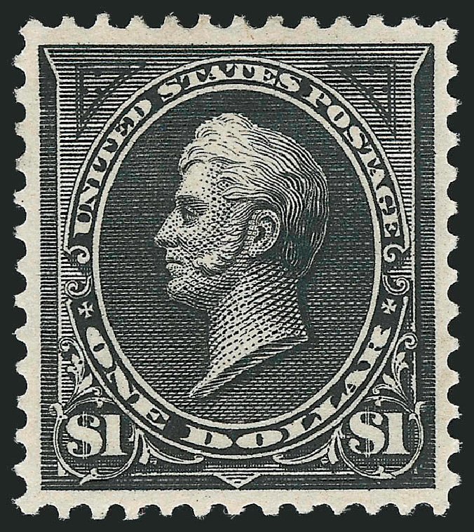 Costs of US Stamp Scott Catalogue 276 - US$1.00 1895 Perry. Robert Siegel Auction Galleries, Nov 2012, Sale 1034, Lot 258