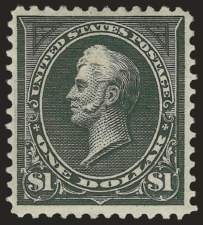 Value of US Stamps Scott Cat. 276: 1895 US$1.00 Perry. Robert Siegel Auction Galleries, Dec 2008, Sale 967, Lot 4448
