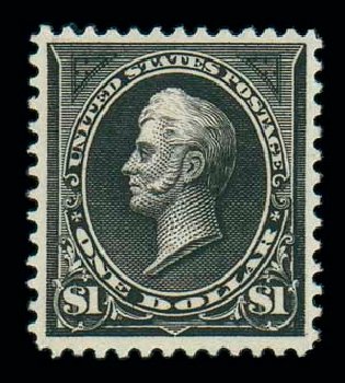 Cost of US Stamps Scott Cat. # 276 - US$1.00 1895 Perry. Matthew Bennett International, Dec 2007, Sale 325, Lot 1819