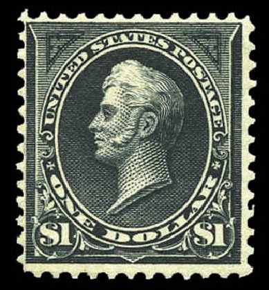 US Stamps Prices Scott Cat. #276: US$1.00 1895 Perry. Matthew Bennett International, Mar 2011, Sale 337, Lot 2719