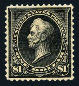 Costs of US Stamp Scott Cat. #276: 1895 US$1.00 Perry. Harmer-Schau Auction Galleries, Aug 2014, Sale 102, Lot 1909