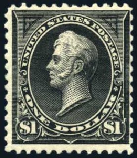 Cost of US Stamps Scott Cat. 276: US$1.00 1895 Perry. Harmer-Schau Auction Galleries, Feb 2010, Sale 84, Lot 1479