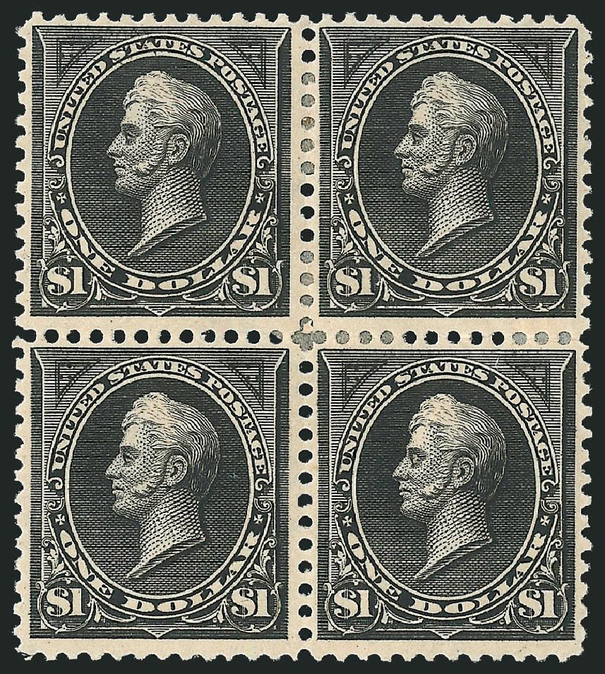 US Stamps Prices Scott Catalog # 276: US$1.00 1895 Perry. Robert Siegel Auction Galleries, Mar 2012, Sale 1021, Lot 469