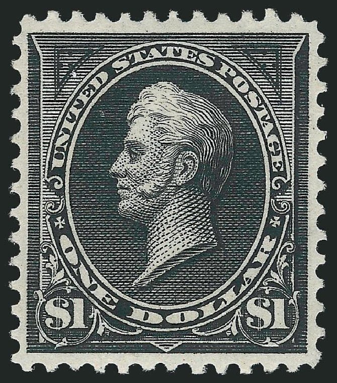 US Stamps Prices Scott Catalogue # 276 - 1895 US$1.00 Perry. Robert Siegel Auction Galleries, May 2013, Sale 1044, Lot 219
