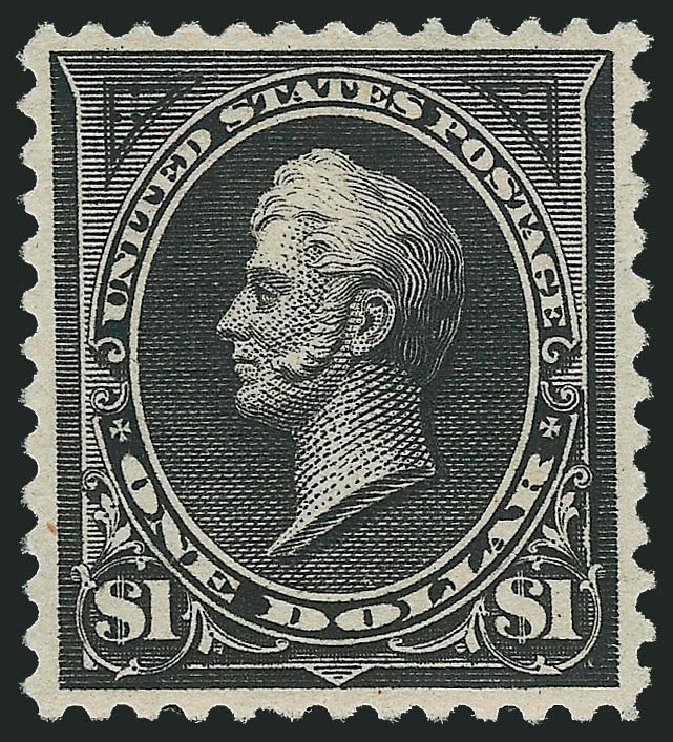 Prices of US Stamp Scott Catalogue # 276 - 1895 US$1.00 Perry. Robert Siegel Auction Galleries, Mar 2014, Sale 1067, Lot 1279