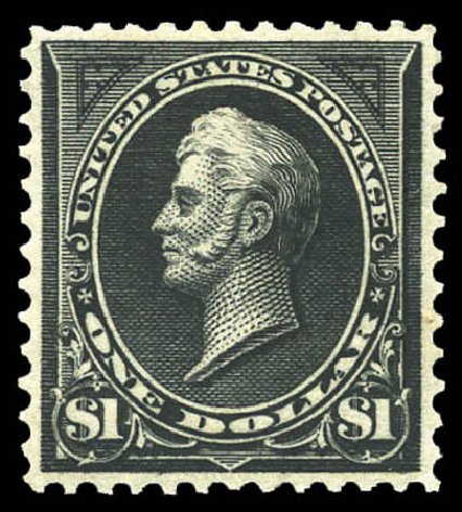 US Stamps Prices Scott Catalogue #276 - 1895 US$1.00 Perry. Matthew Bennett International, Mar 2011, Sale 336, Lot 1230