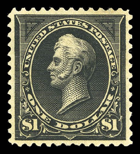 US Stamps Prices Scott Cat. #276 - 1895 US$1.00 Perry. Matthew Bennett International, Sep 2012, Sale 346, Lot 764