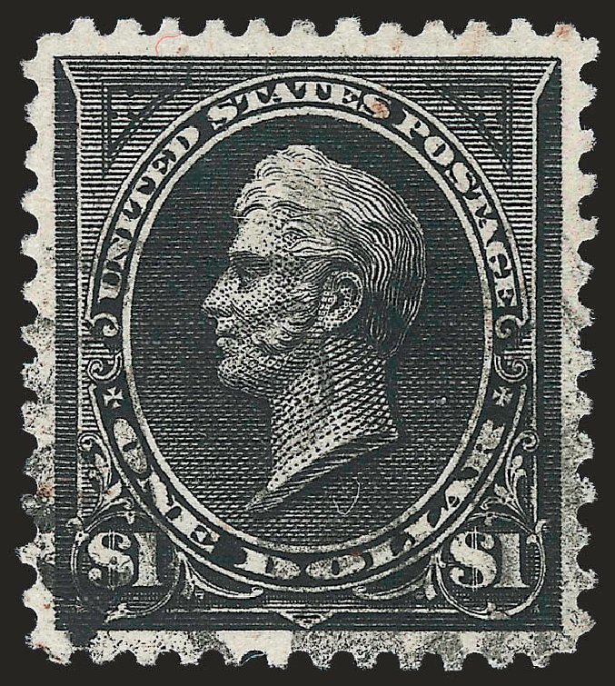 Prices of US Stamps Scott Cat. 276 - 1895 US$1.00 Perry. Robert Siegel Auction Galleries, Apr 2010, Sale 984, Lot 674