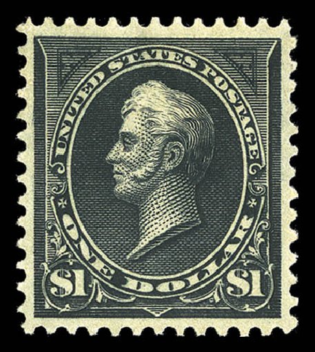 US Stamps Prices Scott #276 - US$1.00 1895 Perry. Matthew Bennett International, Sep 2012, Sale 345, Lot 282