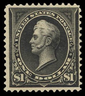 US Stamps Price Scott Catalog #276: US$1.00 1895 Perry. Daniel Kelleher Auctions, Jun 2012, Sale 630, Lot 1632