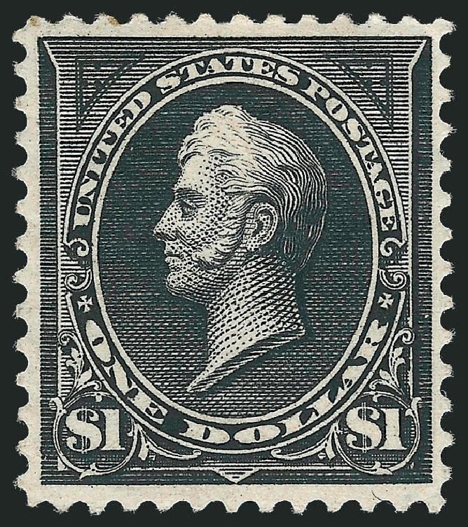 US Stamps Price Scott Catalogue 276: 1895 US$1.00 Perry. Robert Siegel Auction Galleries, Oct 2010, Sale 997, Lot 5782