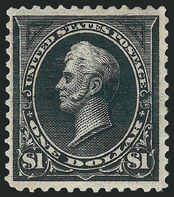 US Stamp Price Scott Cat. # 276: 1895 US$1.00 Perry. Robert Siegel Auction Galleries, Mar 2013, Sale 1040, Lot 1583