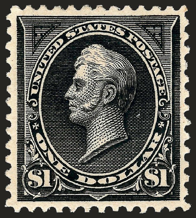 Cost of US Stamps Scott Cat. #276 - US$1.00 1895 Perry. Robert Siegel Auction Galleries, Oct 2008, Sale 963, Lot 893