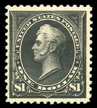 US Stamp Prices Scott Catalog # 276: 1895 US$1.00 Perry. Matthew Bennett International, Sep 2010, Sale 331, Lot 646