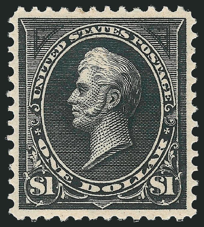 Prices of US Stamps Scott Cat. #276: 1895 US$1.00 Perry. Robert Siegel Auction Galleries, Mar 2011, Sale 1007, Lot 2516