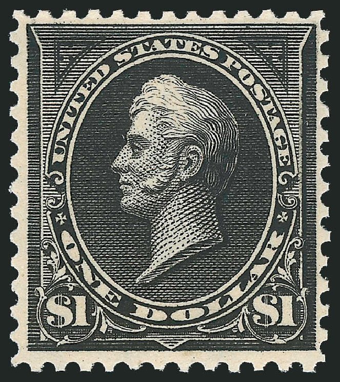Price of US Stamps Scott Catalogue #276: US$1.00 1895 Perry. Robert Siegel Auction Galleries, Oct 2012, Sale 1033, Lot 4156