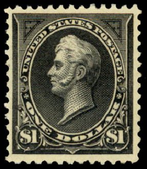 Price of US Stamp Scott Catalog # 276A: US$1.00 1895 Perry. Daniel Kelleher Auctions, Mar 2014, Sale 648, Lot 2117