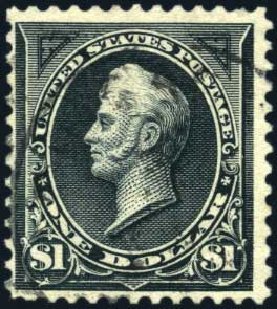 Cost of US Stamp Scott Cat. # 276A - US$1.00 1895 Perry. Harmer-Schau Auction Galleries, Mar 2011, Sale 89, Lot 268