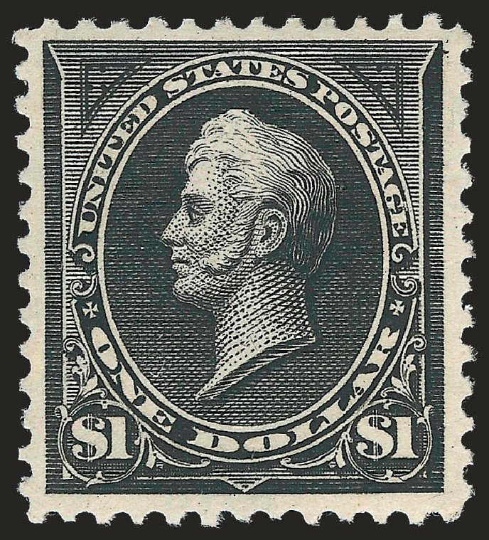 US Stamp Prices Scott #276A: 1895 US$1.00 Perry. Robert Siegel Auction Galleries, Sep 2009, Sale 976, Lot 1788