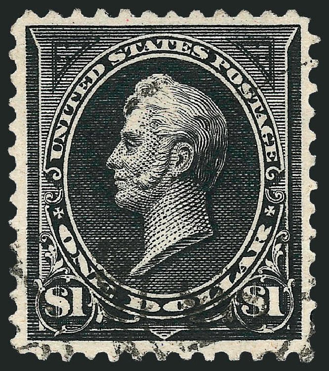 Price of US Stamp Scott Cat. 276A: US$1.00 1895 Perry. Robert Siegel Auction Galleries, Sep 2008, Sale 962, Lot 2559
