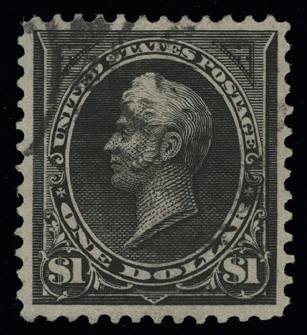 Prices of US Stamp Scott Catalogue # 276A - 1895 US$1.00 Perry. Spink Shreves Galleries, Aug 2013, Sale 144, Lot 189