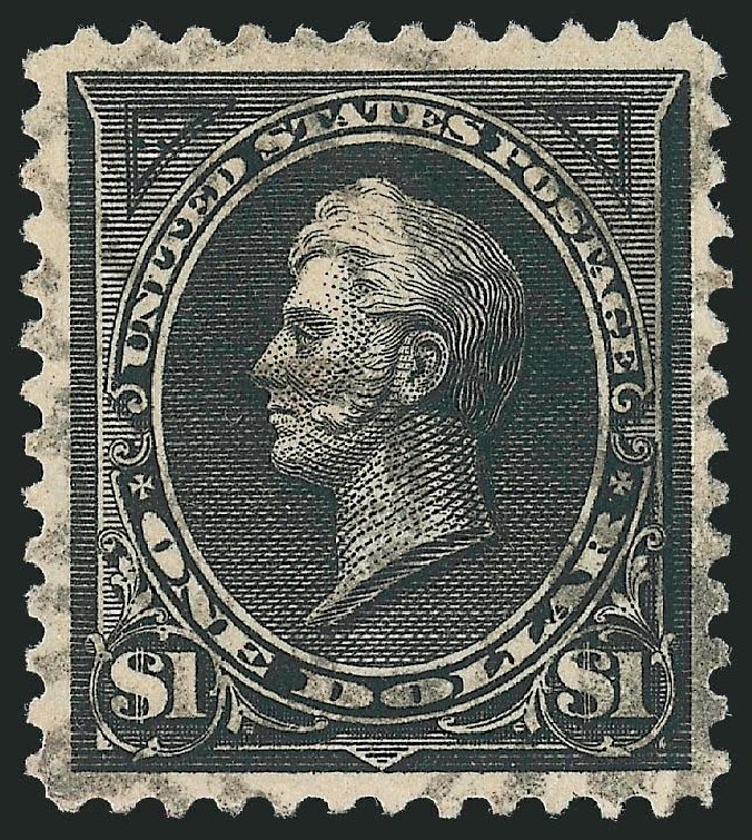 Cost of US Stamps Scott Cat. #276A: 1895 US$1.00 Perry. Robert Siegel Auction Galleries, Jul 2013, Sale 1050, Lot 410