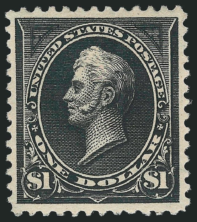 US Stamp Prices Scott Catalogue # 276A - 1895 US$1.00 Perry. Robert Siegel Auction Galleries, Feb 2010, Sale 983, Lot 170