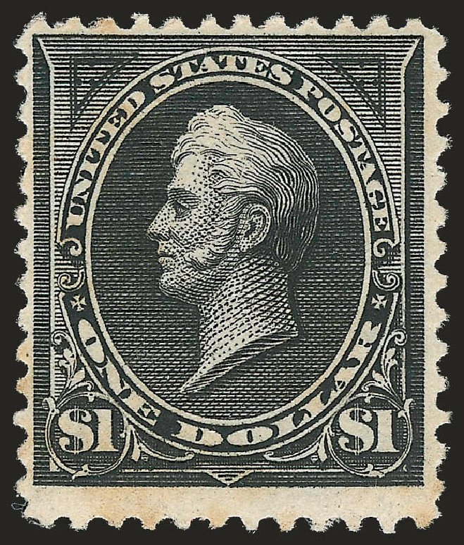 Value of US Stamps Scott Cat. 276A - 1895 US$1.00 Perry. Robert Siegel Auction Galleries, Dec 2009, Sale 982, Lot 5621
