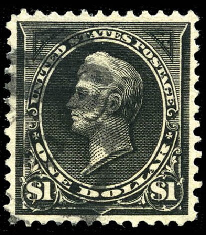 Prices of US Stamps Scott #276A: US$1.00 1895 Perry. Matthew Bennett International, Feb 2012, Sale 340, Lot 354