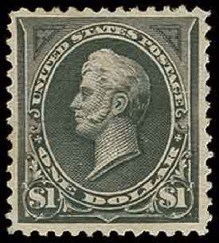 US Stamp Price Scott Catalog # 276A: 1895 US$1.00 Perry. H.R. Harmer, Nov 2013, Sale 3004, Lot 1195