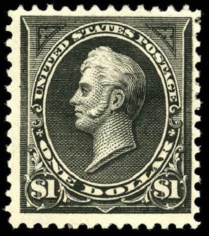 Prices of US Stamp Scott Catalog # 276A: 1895 US$1.00 Perry. Matthew Bennett International, Apr 2008, Sale 326, Lot 263