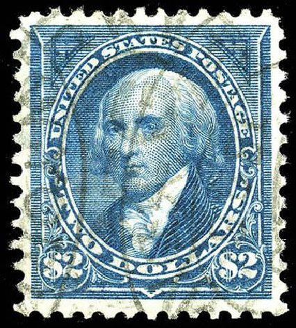 US Stamp Prices Scott Cat. # 277 - US$2.00 1895 Madison. Matthew Bennett International, Apr 2008, Sale 326, Lot 267