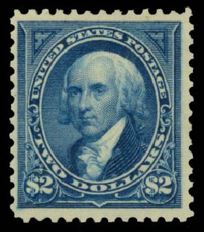 Prices of US Stamp Scott #277: 1895 US$2.00 Madison. Daniel Kelleher Auctions, May 2015, Sale 669, Lot 2797