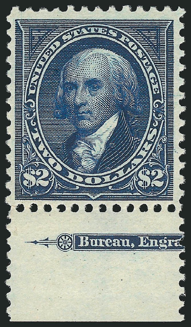 Price of US Stamps Scott # 277: US$2.00 1895 Madison. Robert Siegel Auction Galleries, Oct 2012, Sale 1033, Lot 4157