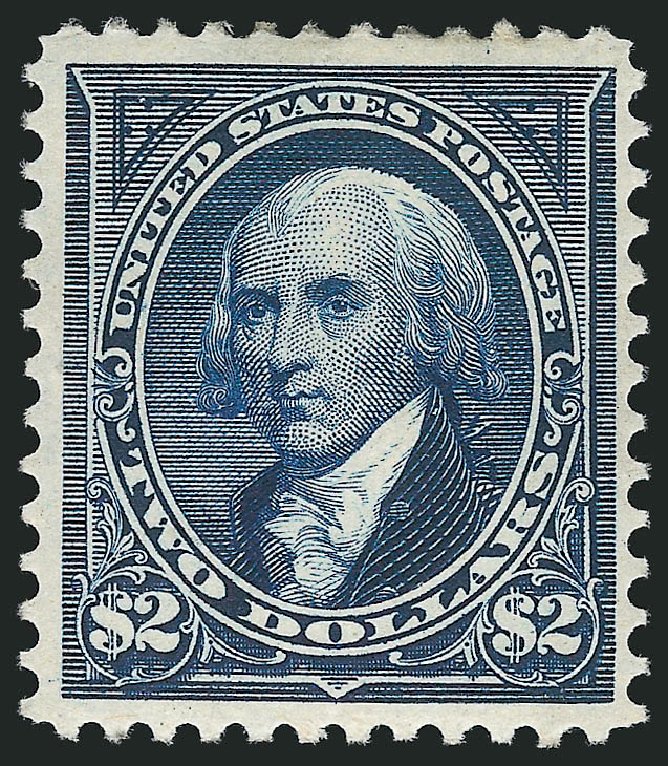 Cost of US Stamps Scott Catalogue 277: 1895 US$2.00 Madison. Robert Siegel Auction Galleries, Feb 2015, Sale 1092, Lot 1217