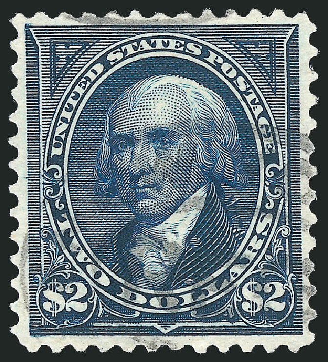 US Stamp Price Scott # 277: US$2.00 1895 Madison. Robert Siegel Auction Galleries, Apr 2015, Sale 1096, Lot 487