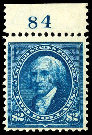 Costs of US Stamp Scott Cat. 277: US$2.00 1895 Madison. Matthew Bennett International, Dec 2008, Sale 330, Lot 1718