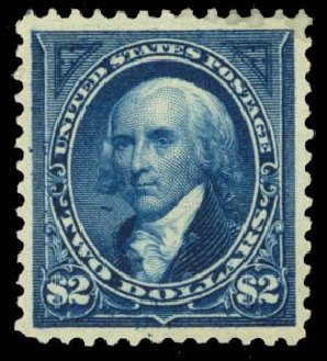 Price of US Stamp Scott Catalogue # 277: US$2.00 1895 Madison. Daniel Kelleher Auctions, Mar 2014, Sale 650, Lot 2608