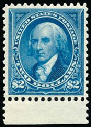 US Stamps Price Scott Catalogue #277 - 1895 US$2.00 Madison. Schuyler J. Rumsey Philatelic Auctions, Apr 2015, Sale 60, Lot 2268