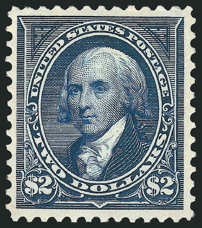 Cost of US Stamp Scott Catalogue # 277 - US$2.00 1895 Madison. Robert Siegel Auction Galleries, Nov 2014, Sale 1084, Lot 3628
