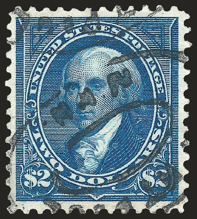 Value of US Stamps Scott Catalog 277: 1895 US$2.00 Madison. Robert Siegel Auction Galleries, Apr 2010, Sale 984, Lot 688