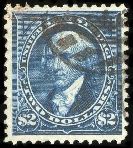 Costs of US Stamp Scott Catalog 277: US$2.00 1895 Madison. Spink Shreves Galleries, Jul 2015, Sale 151, Lot 228