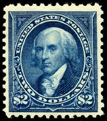 Price of US Stamps Scott # 277: US$2.00 1895 Madison. Matthew Bennett International, May 2008, Sale 327, Lot 239