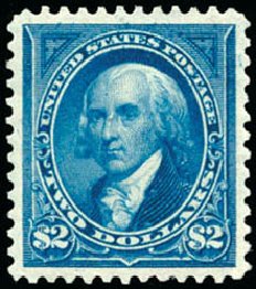 US Stamp Prices Scott Catalogue # 277: US$2.00 1895 Madison. Schuyler J. Rumsey Philatelic Auctions, Apr 2015, Sale 60, Lot 2269