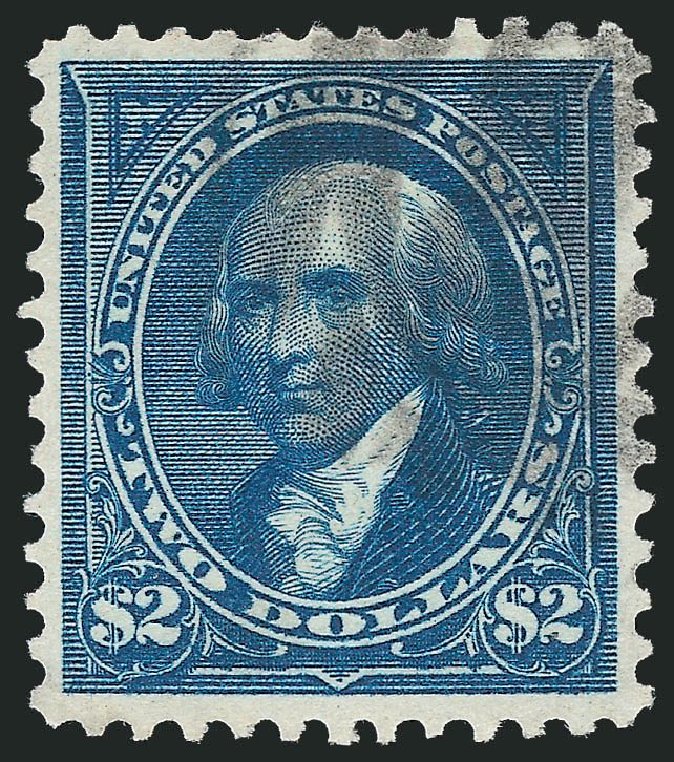 US Stamps Values Scott Cat. #277 - US$2.00 1895 Madison. Robert Siegel Auction Galleries, Mar 2013, Sale 1040, Lot 1589