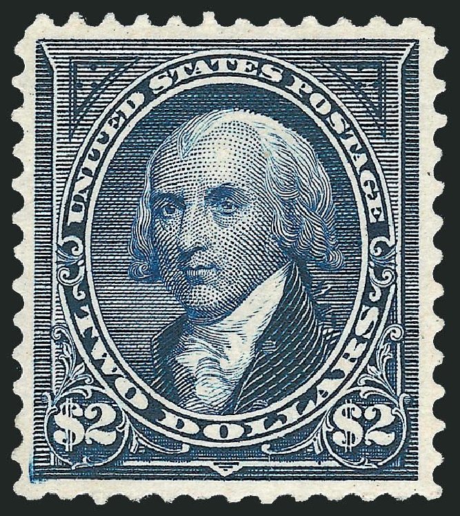 Values of US Stamp Scott Catalogue #277: US$2.00 1895 Madison. Robert Siegel Auction Galleries, Mar 2014, Sale 1067, Lot 1289