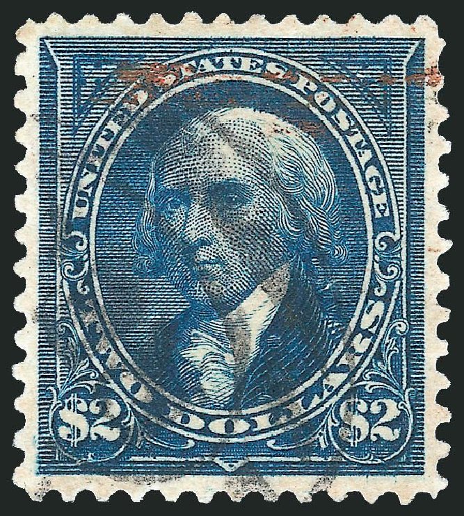 US Stamp Price Scott Catalog #277 - US$2.00 1895 Madison. Robert Siegel Auction Galleries, Nov 2014, Sale 1084, Lot 3629