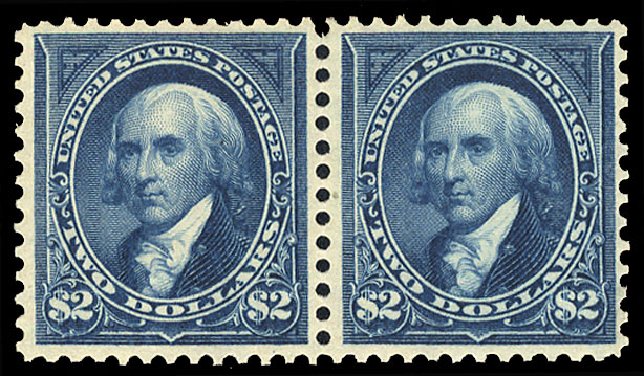 Costs of US Stamps Scott Catalogue #277: US$2.00 1895 Madison. Cherrystone Auctions, Apr 2010, Sale 201004, Lot 210